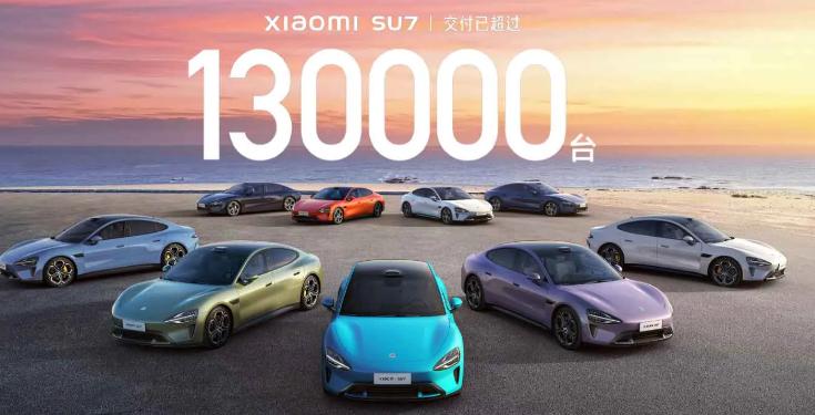 小米2024年電動(dòng)汽車交付量達(dá)13.5萬(wàn)輛，預(yù)計(jì)2025年將翻倍