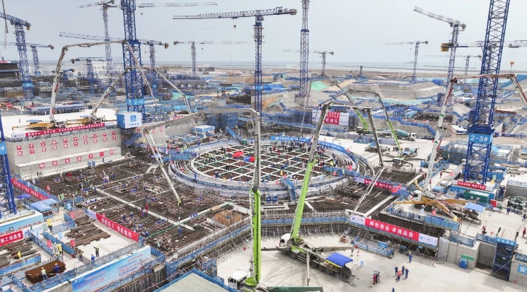 華能石島灣核電擴建一期工程2號機組正式開工