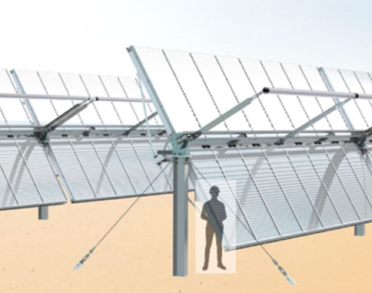 聚光太陽能發(fā)電廠利用塑料鏡提供清潔熱能
