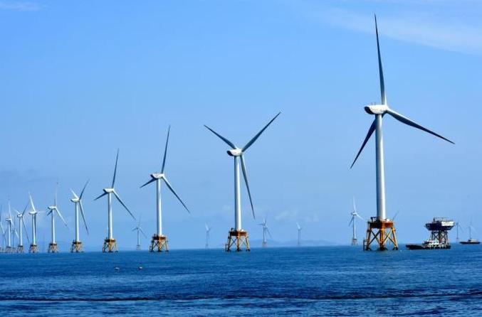 索非亞海上風電場11臺渦輪機、76個地基已安裝完畢